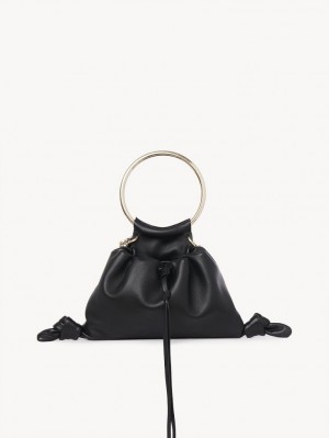 Black Chloe Arlène Clutches | CHE-SR13747