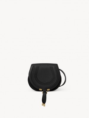 Black Chloe Marcie Small Crossbody Bags | CHE-SR13476