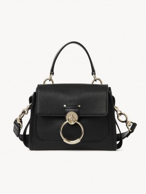 Black Chloe Mini Tess Day Crossbody Bags | CHE-SR13501