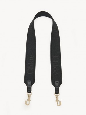 Black Chloe Strap Straps | CHE-SR13765