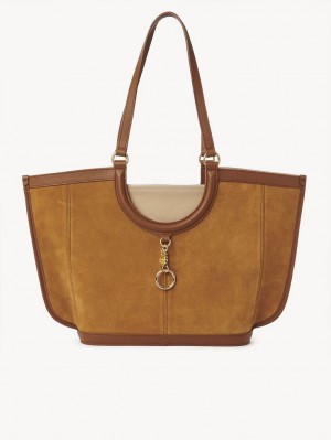 CARAMELLO Chloe Mara Shopper Shoulder Bags | CHE-SR14592