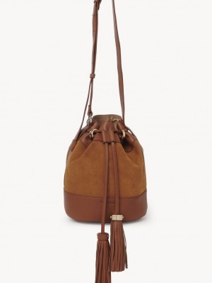 CARAMELLO Chloe Vicki Bucket Shoulder Bags | CHE-SR14622