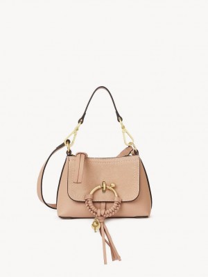 COFFEE PINK Chloe Joan Mini Shoulder Bags | CHE-SR14696