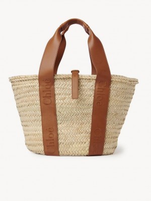 Caramel Chloe Sense Medium Baskets | CHE-SR13648