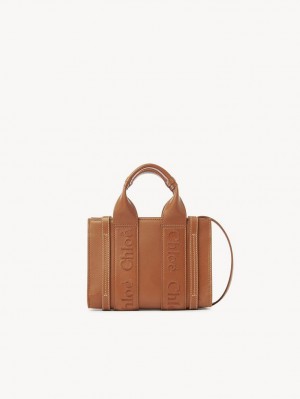 Caramel Chloe Woody Tote 1 Mini Bags | CHE-SR13726