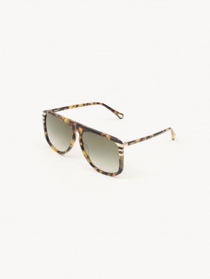 Havana Chloe West Sunglasses | CHE-SR14565