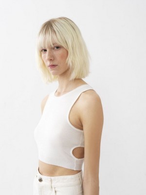 Iconic Milk Chloe Cropped Knitwear | CHE-SR13938