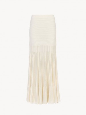 Iconic Milk Chloe Flared Maxi Knitwear | CHE-SR13940