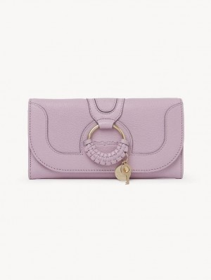 LAVENDER MIST Chloe Hana Long Wallets | CHE-SR14922