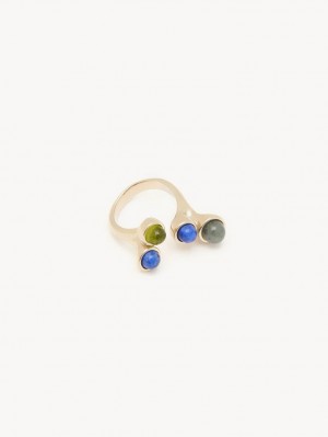 MULTICOLOR 6 Chloe Zodiac Virgo Rings | CHE-SR14376