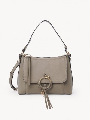 Motty Grey Chloe Joan Small Shoulder Bags | CHE-SR14678