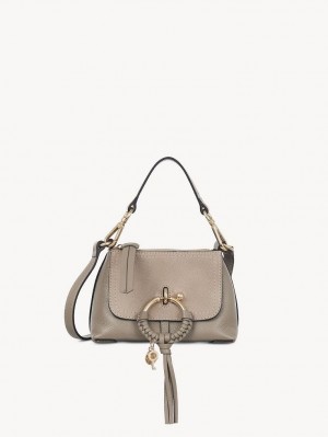 Motty Grey Chloe Mini Joan Shoulder Bags | CHE-SR14664