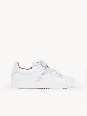 White Chloe Essie Sneakers | CHE-SR14854