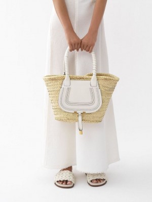 White Chloe Medium Marcie Baskets | CHE-SR13632