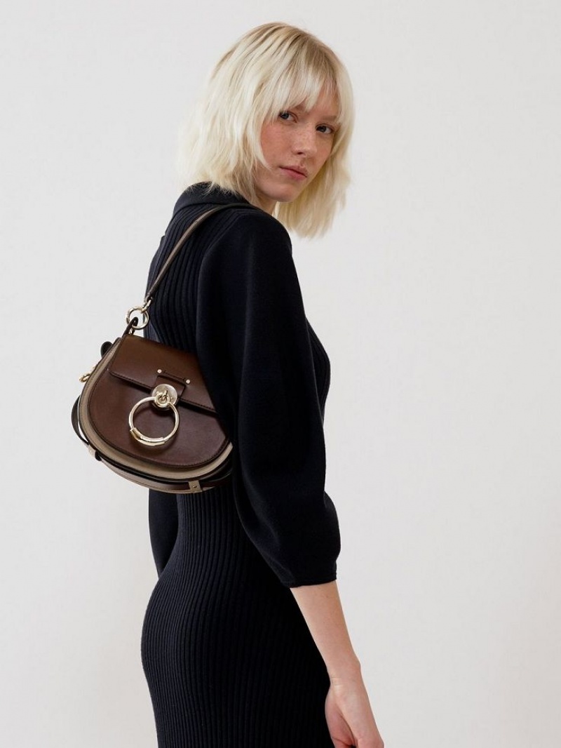 ARGIL BROWN Chloe Small Tess Crossbody Bags | CHE-SR13574