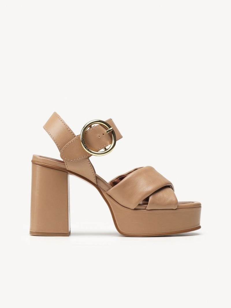 BISCOTTO - TAN Chloe Lyna High-heel Sandals | CHE-SR14840