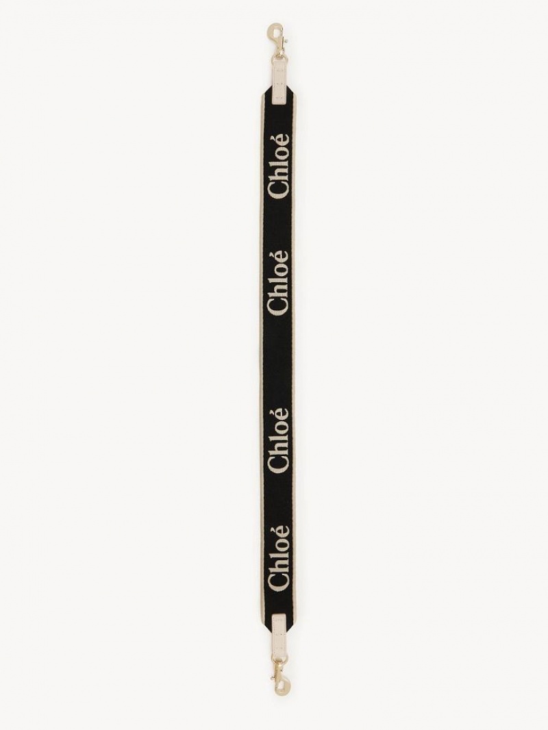 BLACK - BEIGE 1 Chloe Strap Straps | CHE-SR13764