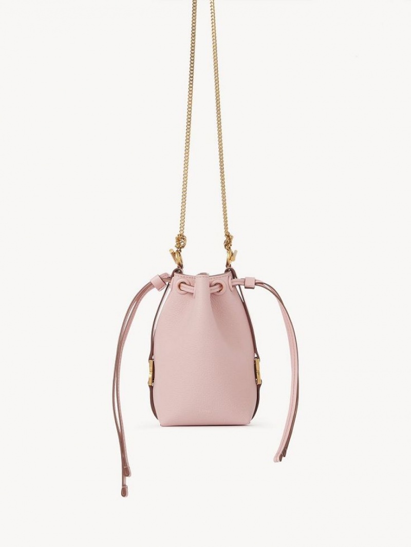 BLOSSOM PINK Chloe Marcie Bucket Mini Bags | CHE-SR13741