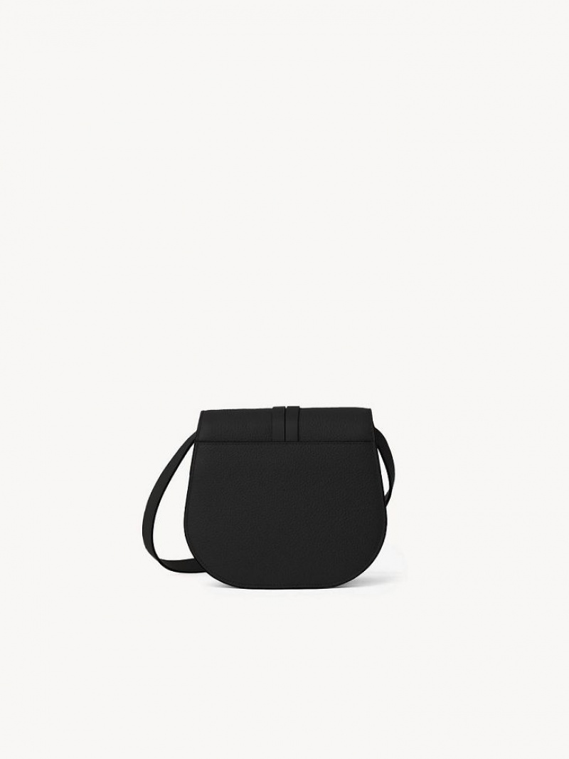 Black Chloe Alphabet Mini Crossbody Bags | CHE-SR13487