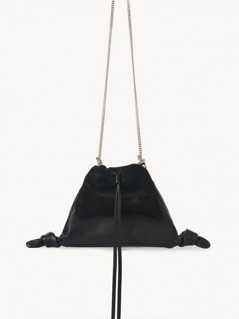 Black Chloe Arlène Clutches | CHE-SR13747