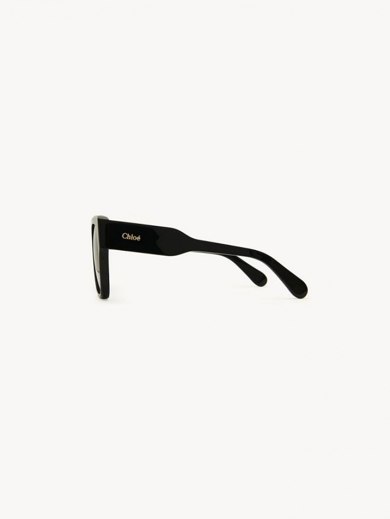 Black Chloe Gayia Sunglasses | CHE-SR14579