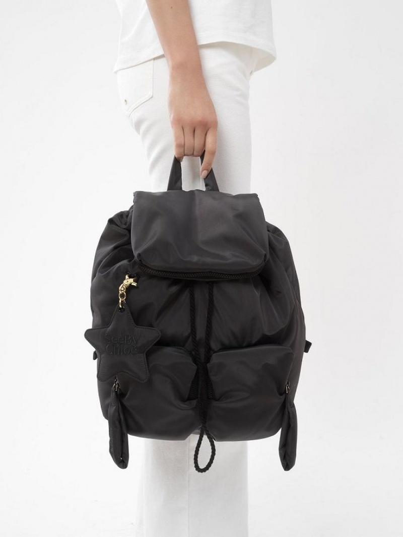 Black Chloe Joy Rider Backpacks | CHE-SR14788