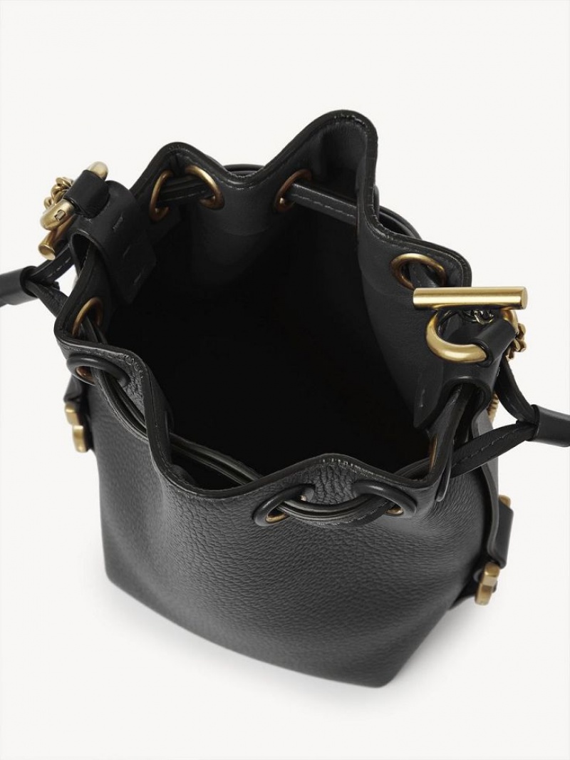 Black Chloe Marcie Bucket Mini Bags | CHE-SR13718