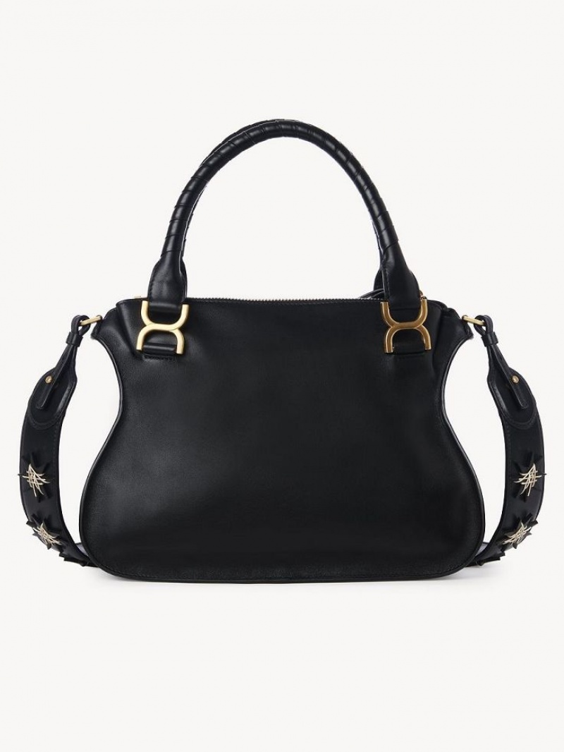 Black Chloe Marcie Double Carry Crossbody Bags | CHE-SR13499