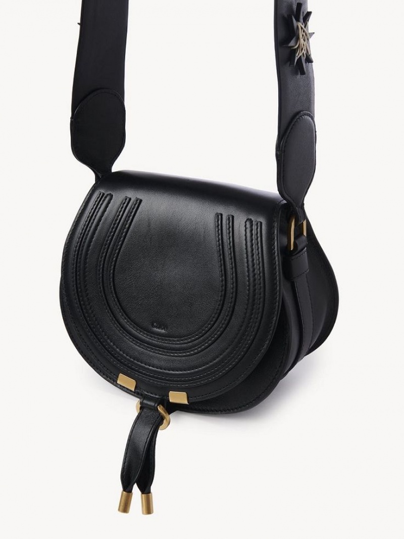 Black Chloe Marcie Small Crossbody Bags | CHE-SR13498