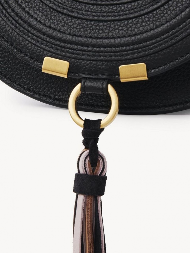 Black Chloe Marcie Small Crossbody Bags | CHE-SR13503