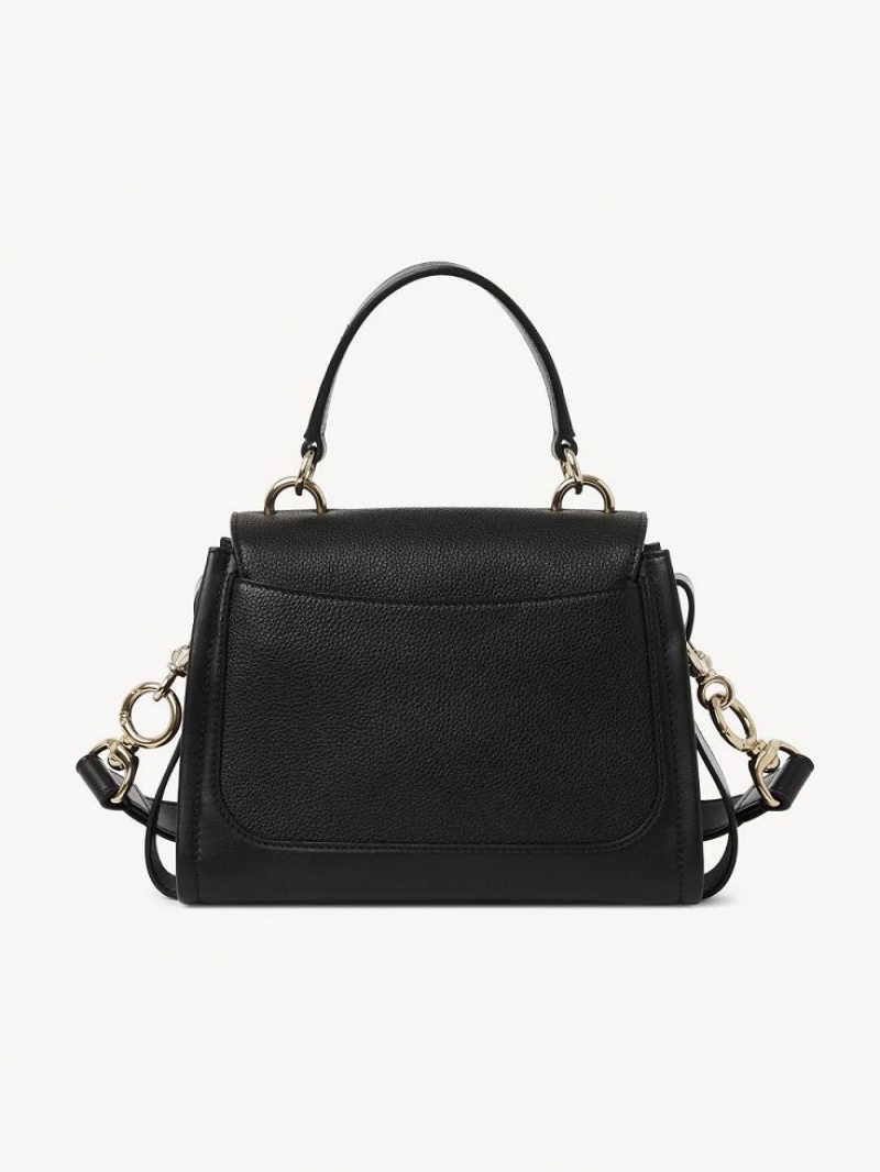 Black Chloe Mini Tess Day Crossbody Bags | CHE-SR13501