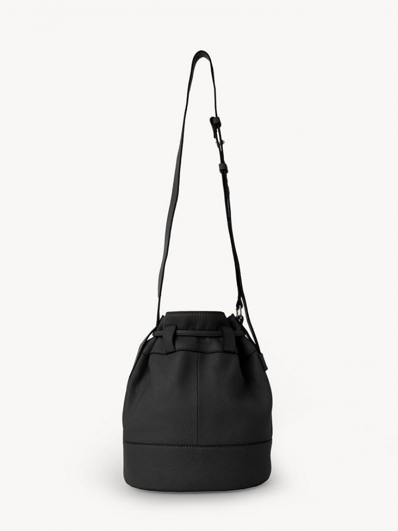 Black Chloe Vicki Bucket Shoulder Bags | CHE-SR14637