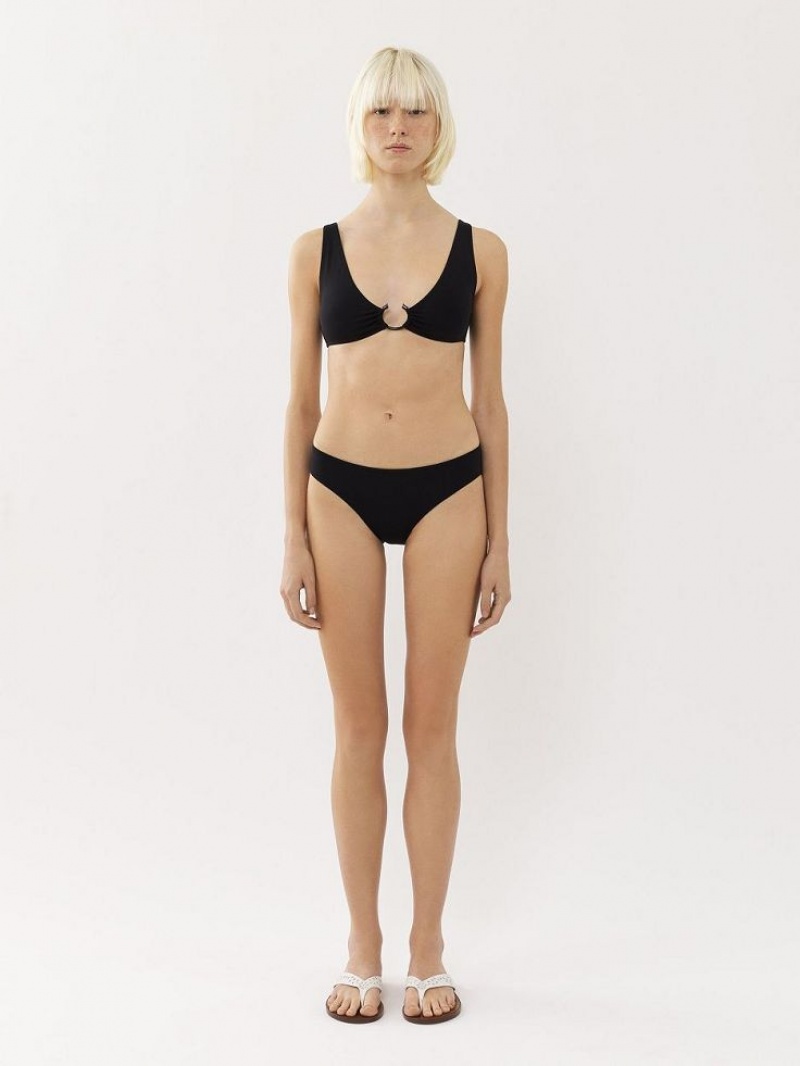 Black Chloe X Eres Paraguay Bikini Bottom Beachwear | CHE-SR14131