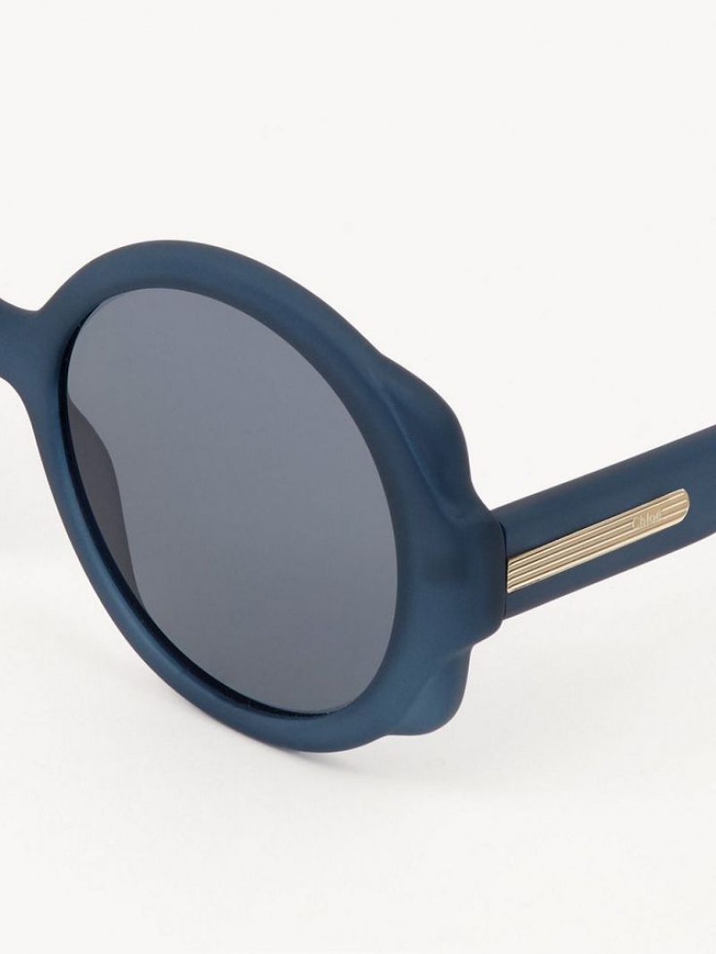 Blue Chloe Mirtha Sunglasses | CHE-SR14531