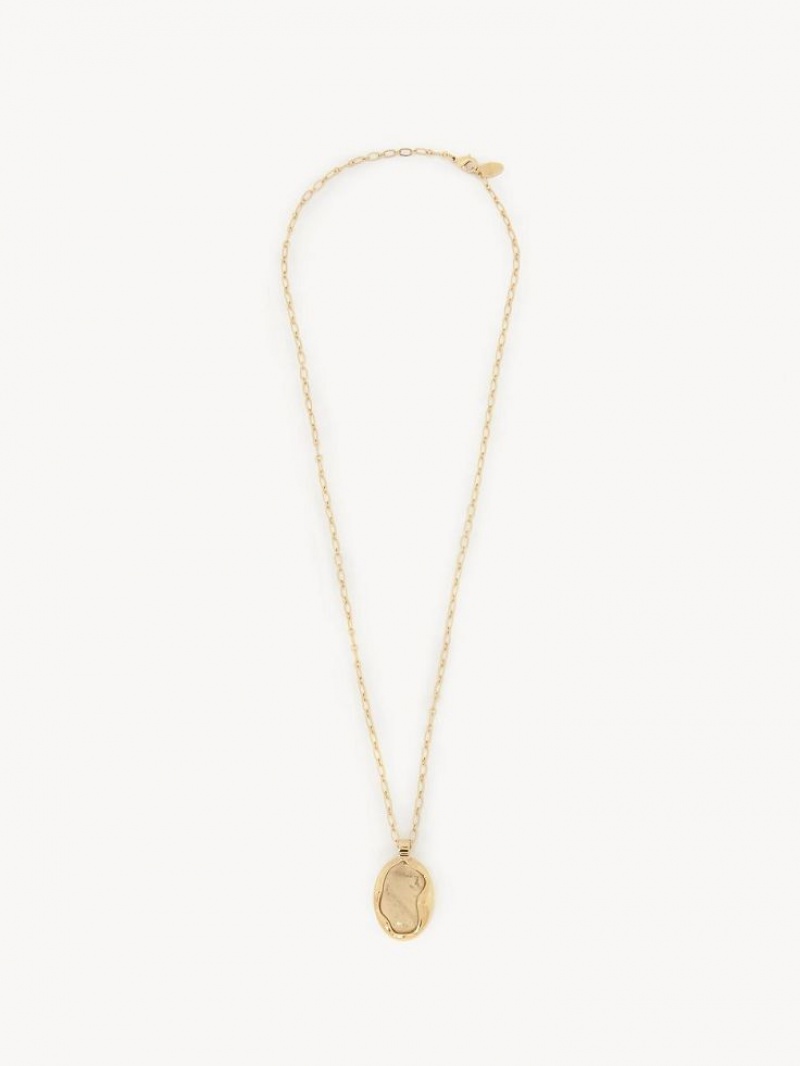 Bright Gold Chloe Sybil Necklaces | CHE-SR14452