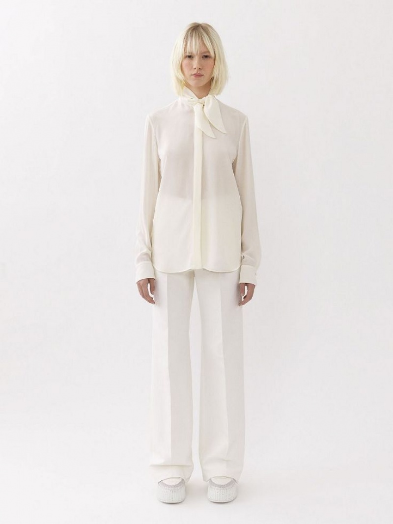 Buttercream Chloe Flared Suiting | CHE-SR14067