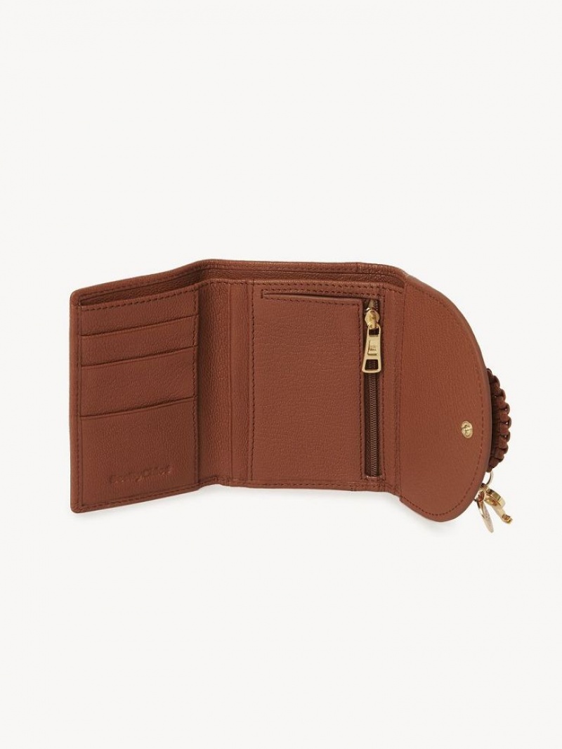 CARAMELLO Chloe Hana Tri-fold Compact Wallets | CHE-SR14910