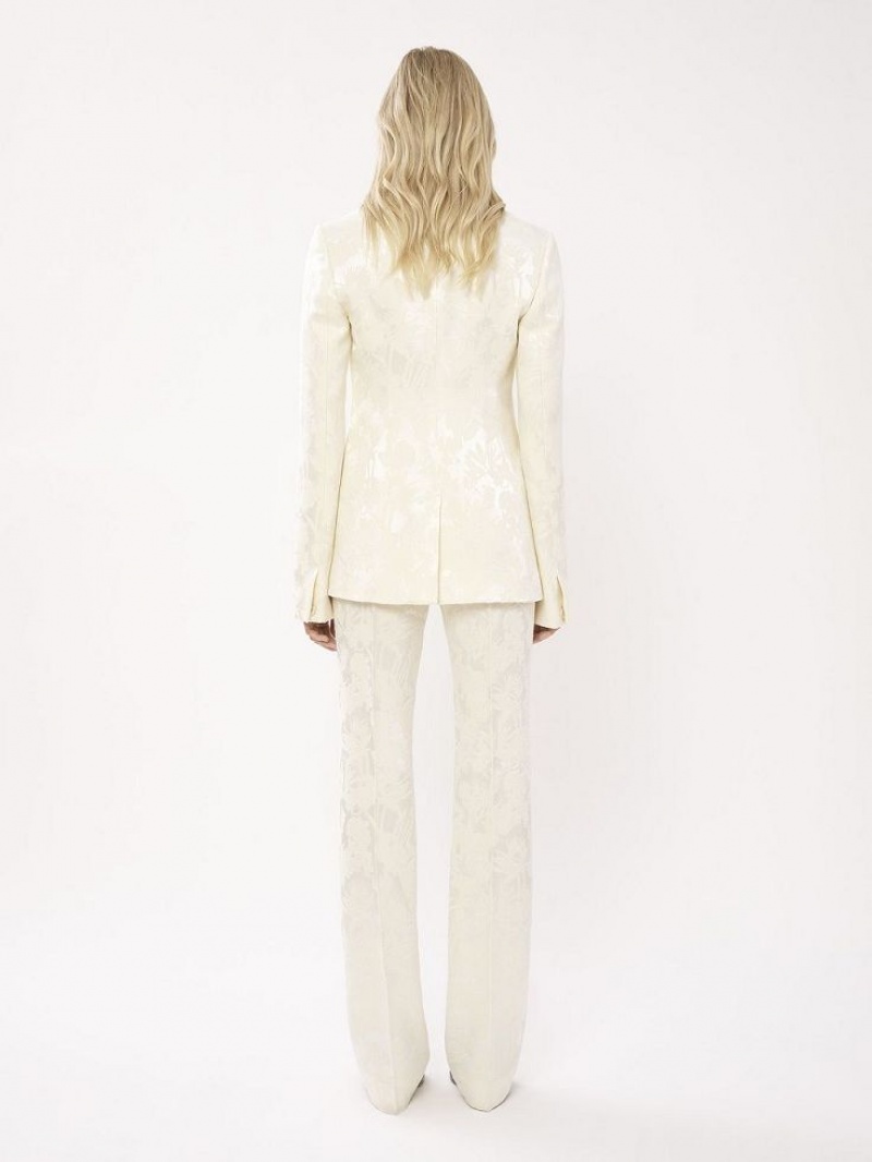 COCONUT MILK Chloe Single-breasted Suiting | CHE-SR14031