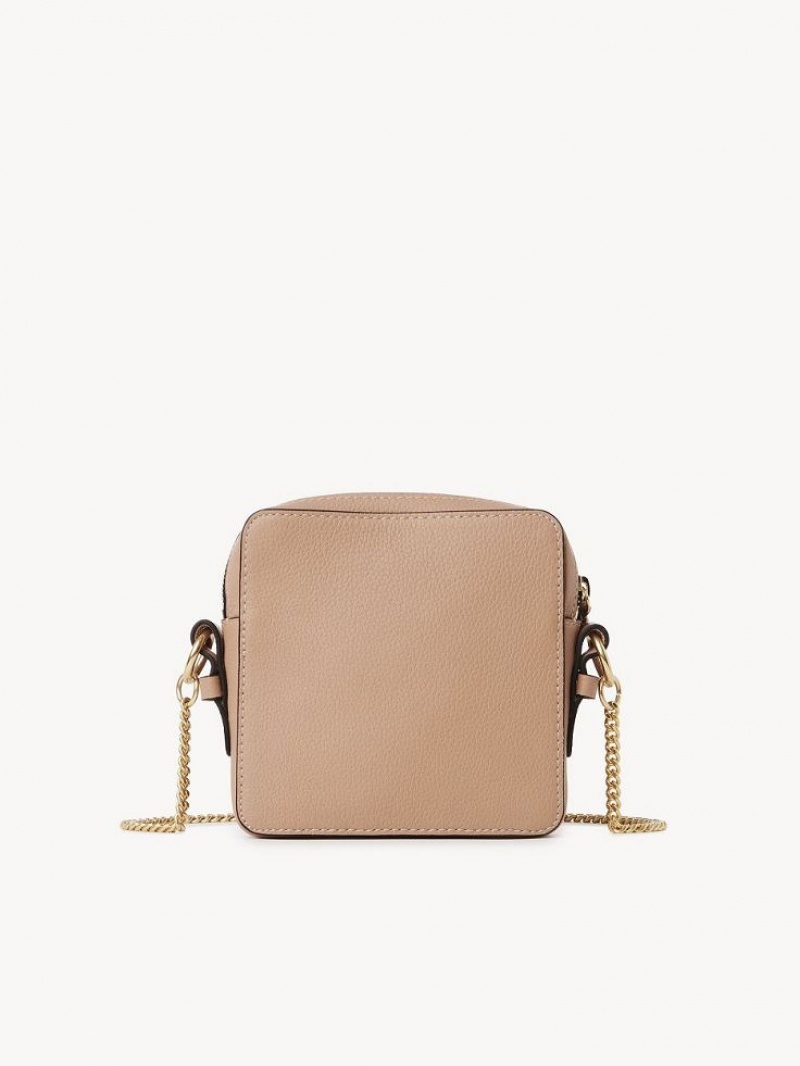 COFFEE PINK Chloe Joan Camera Shoulder Bags | CHE-SR14612