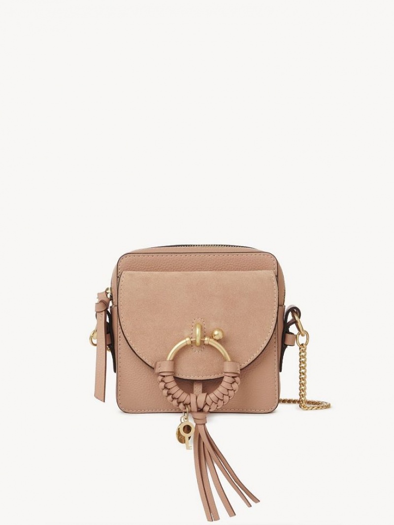 COFFEE PINK Chloe Joan Camera Shoulder Bags | CHE-SR14612