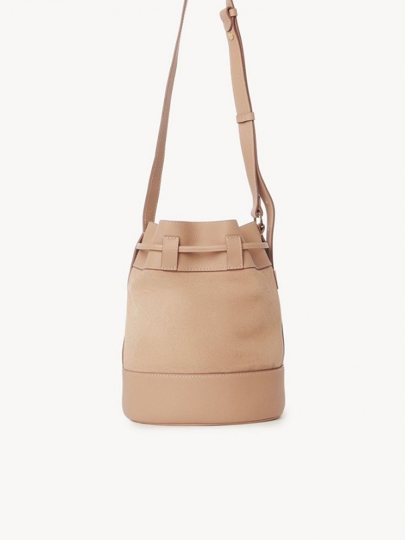 COFFEE PINK Chloe Vicki Bucket Mini Bags | CHE-SR14747