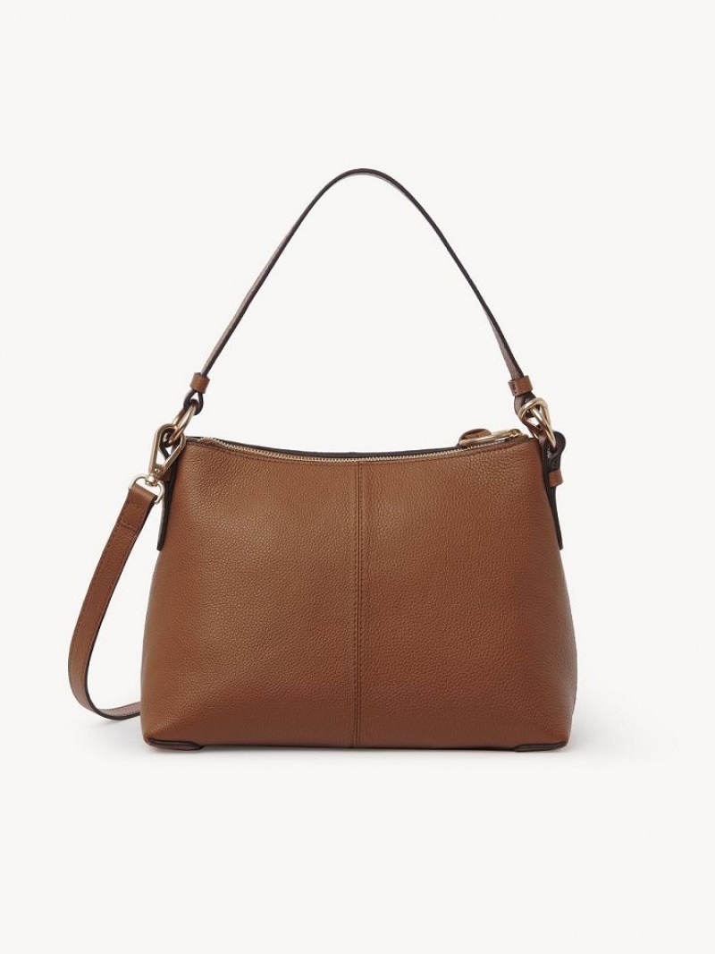 Caramel Chloe Joan Small Shoulder Bags | CHE-SR14680