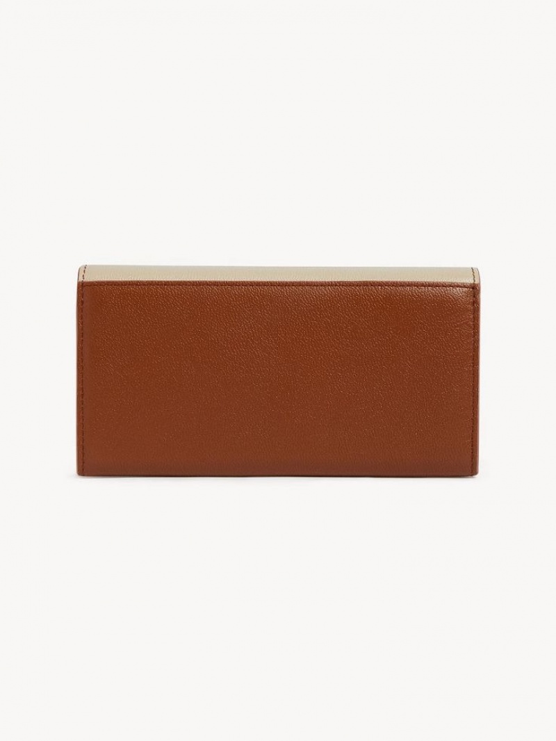 Caramel Chloe Layers Long Wallets | CHE-SR14915