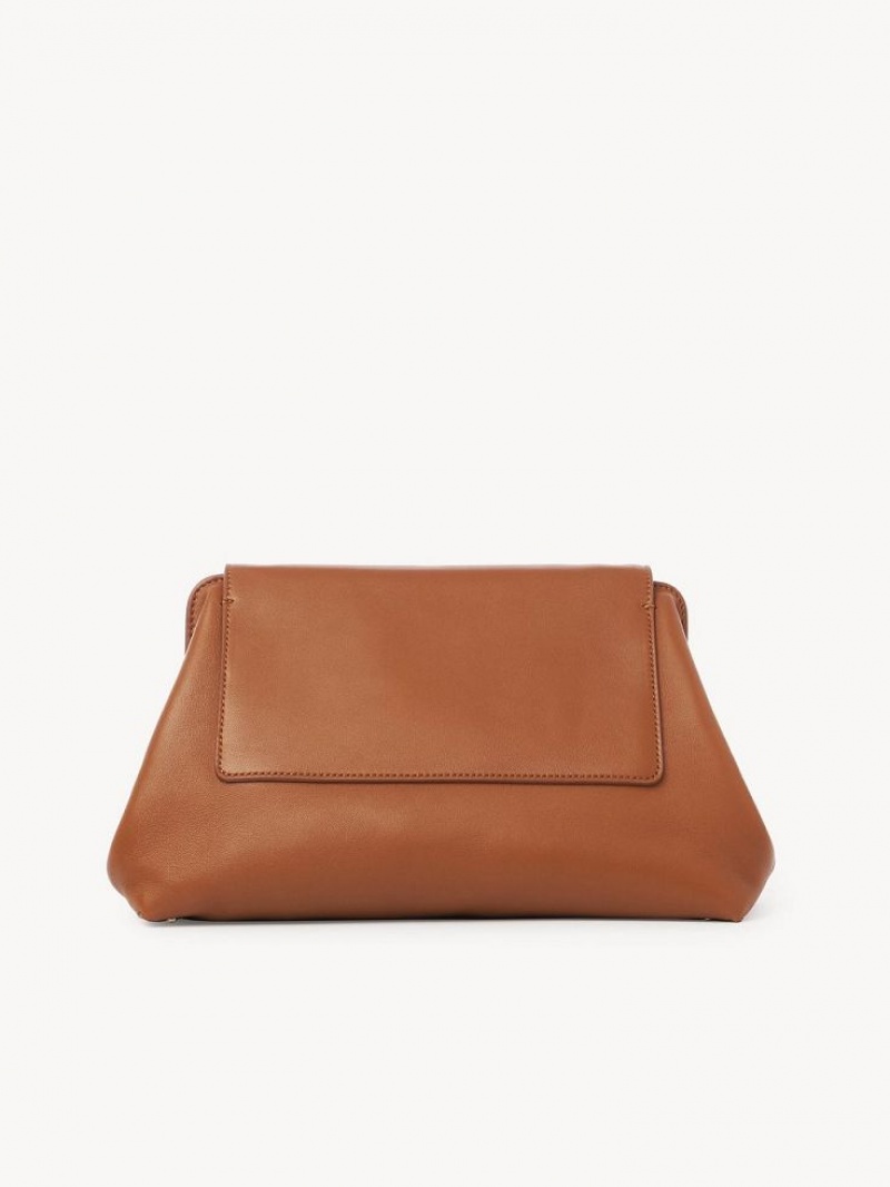 Caramel Chloe Penelope Clutches | CHE-SR13758