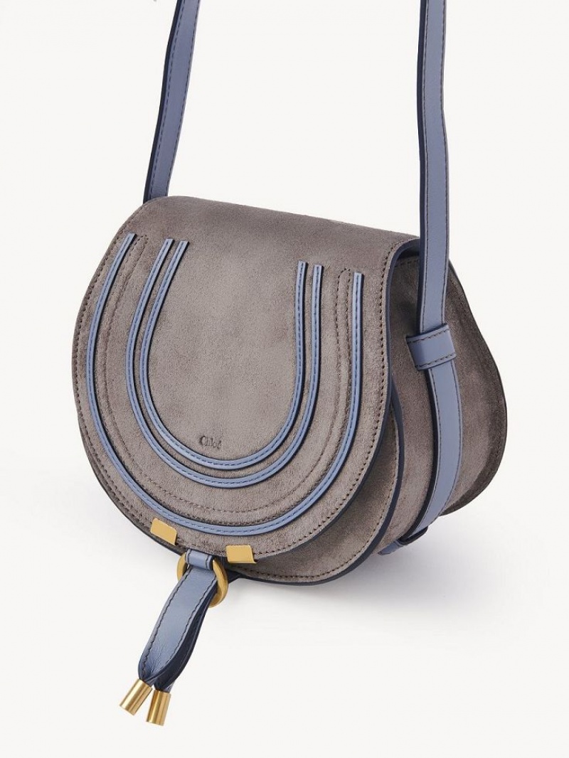 Cashmere Grey Chloe Marcie Small Crossbody Bags | CHE-SR13509