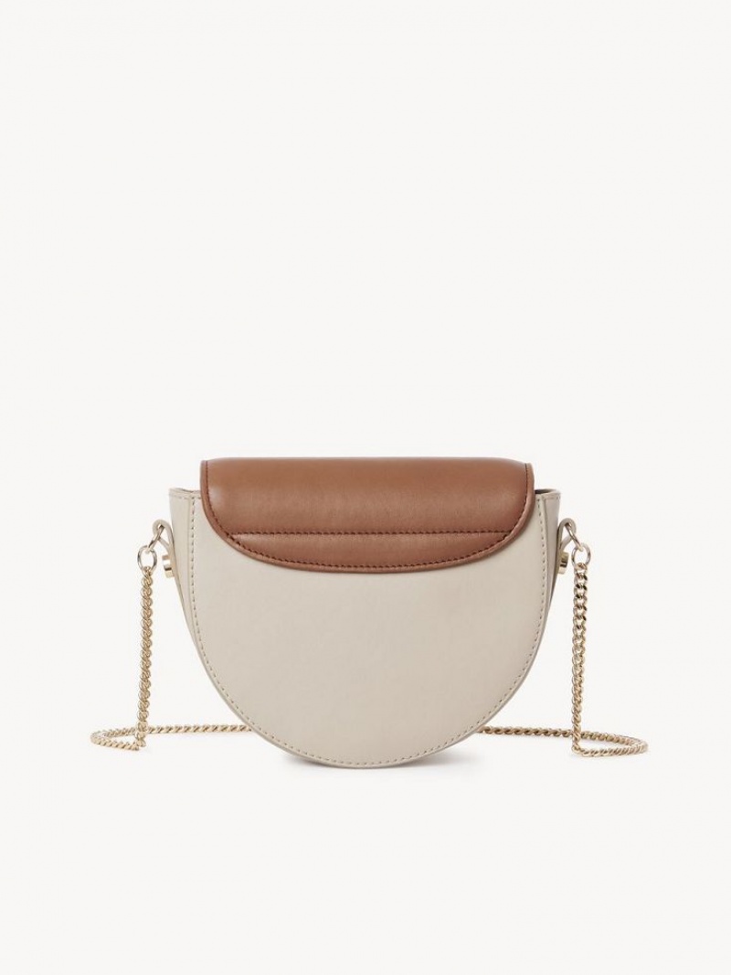 Cement Beige Chloe Mara Evening Crossbody Bags | CHE-SR14717