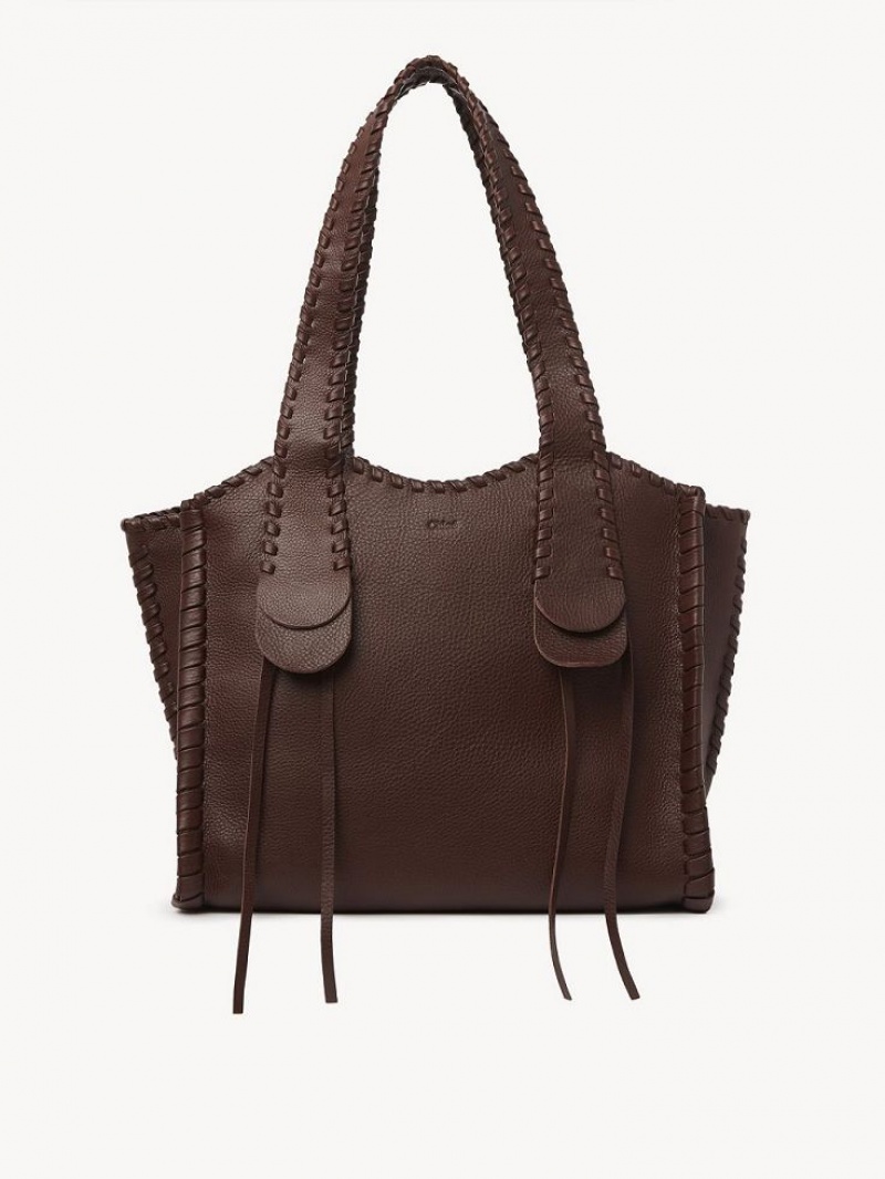 Chocolate Chloe Medium Mony Shoulder Bags | CHE-SR13435