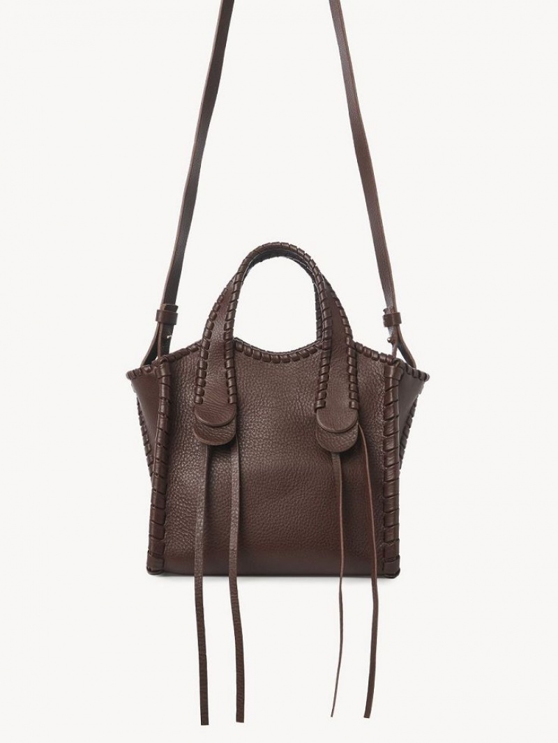 Chocolate Chloe Small Mony Tote Bags | CHE-SR13379