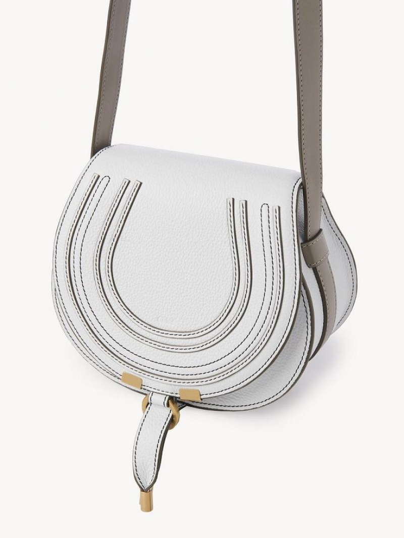 Crystal White Chloe Marcie Small Crossbody Bags | CHE-SR13502