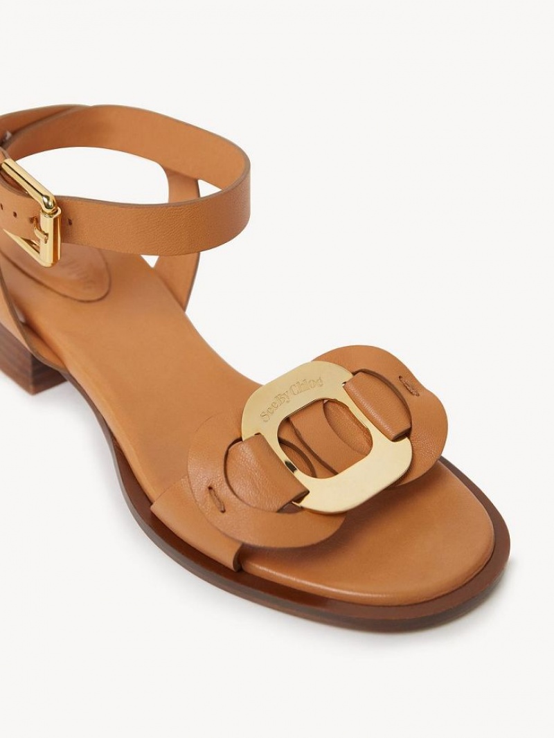 Cuoio Chloe Chany High-heel Sandals | CHE-SR14828